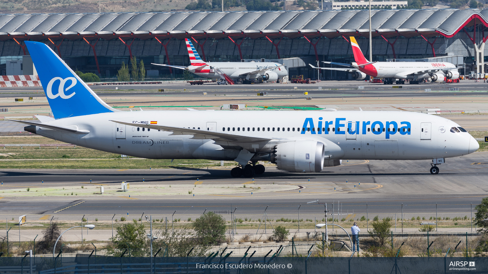 Air Europa  Boeing 787-8  EC-MNS