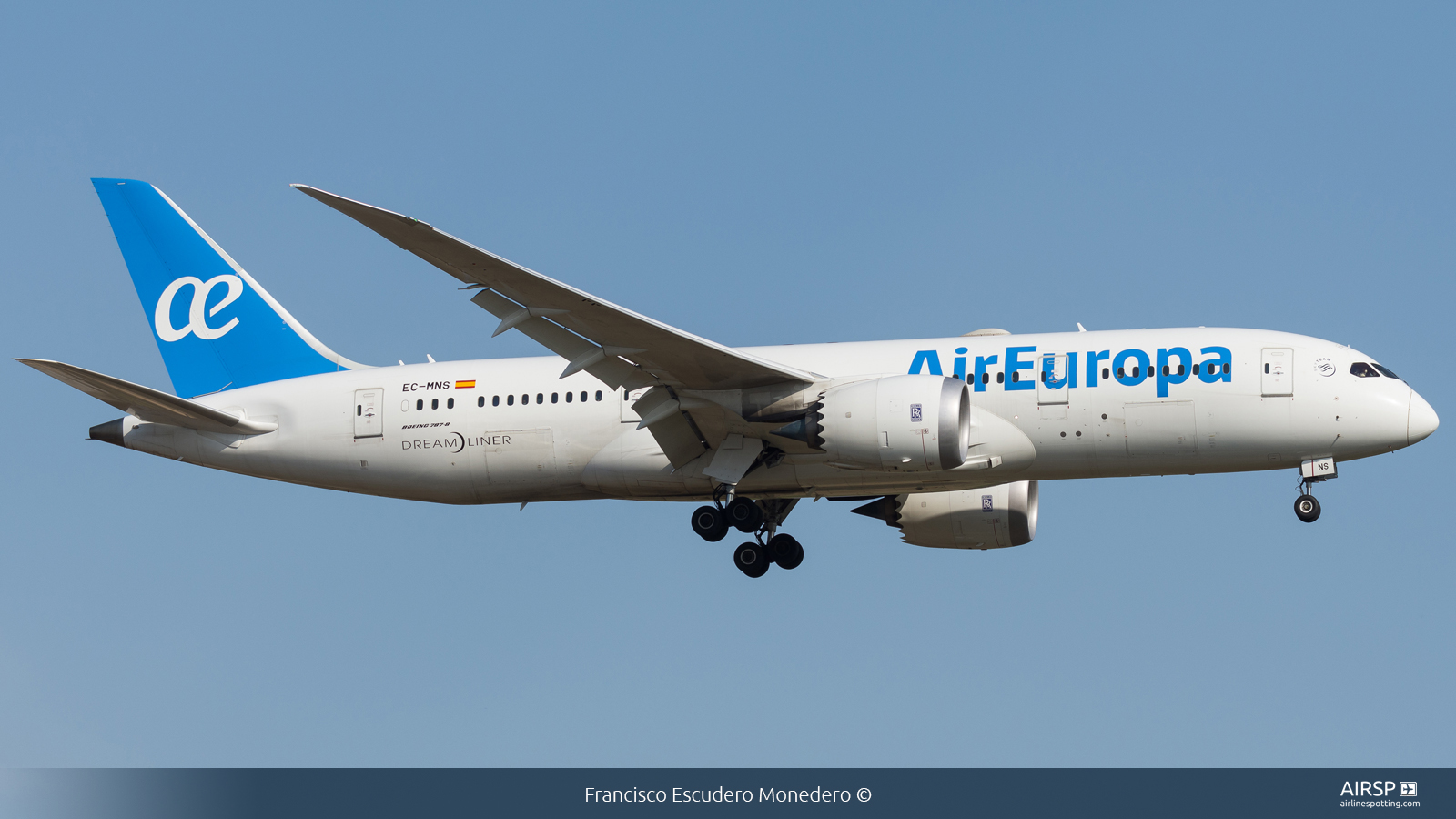 Air Europa  Boeing 787-8  EC-MNS