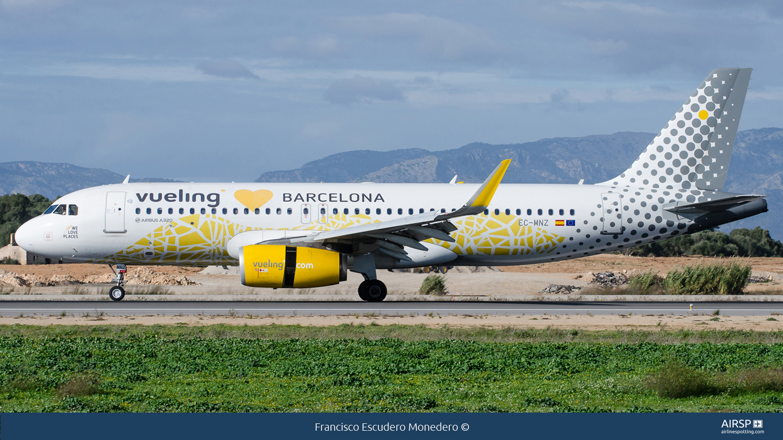 Vueling  Airbus A320  EC-MNZ