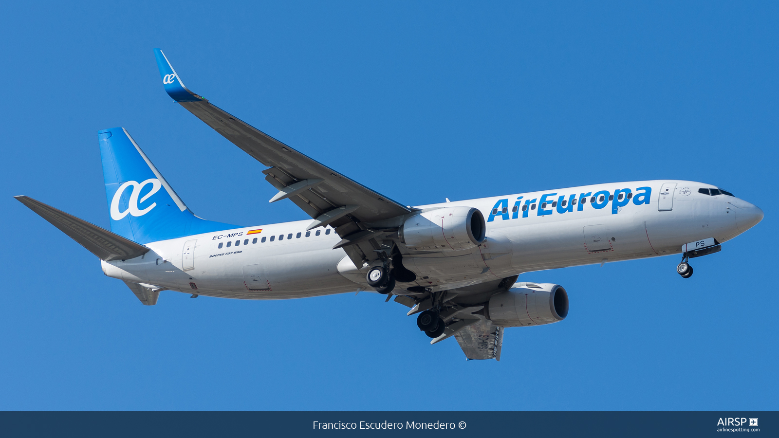 Air Europa  Boeing 737-800  EC-MPS