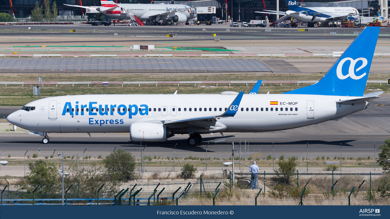 Air Europa Express  Boeing 737-800  EC-MQP