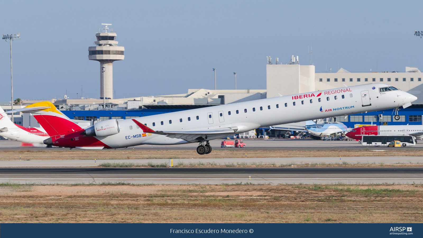 Air Nostrum Iberia Regional  Mitsubishi CRJ-1000  EC-MSB