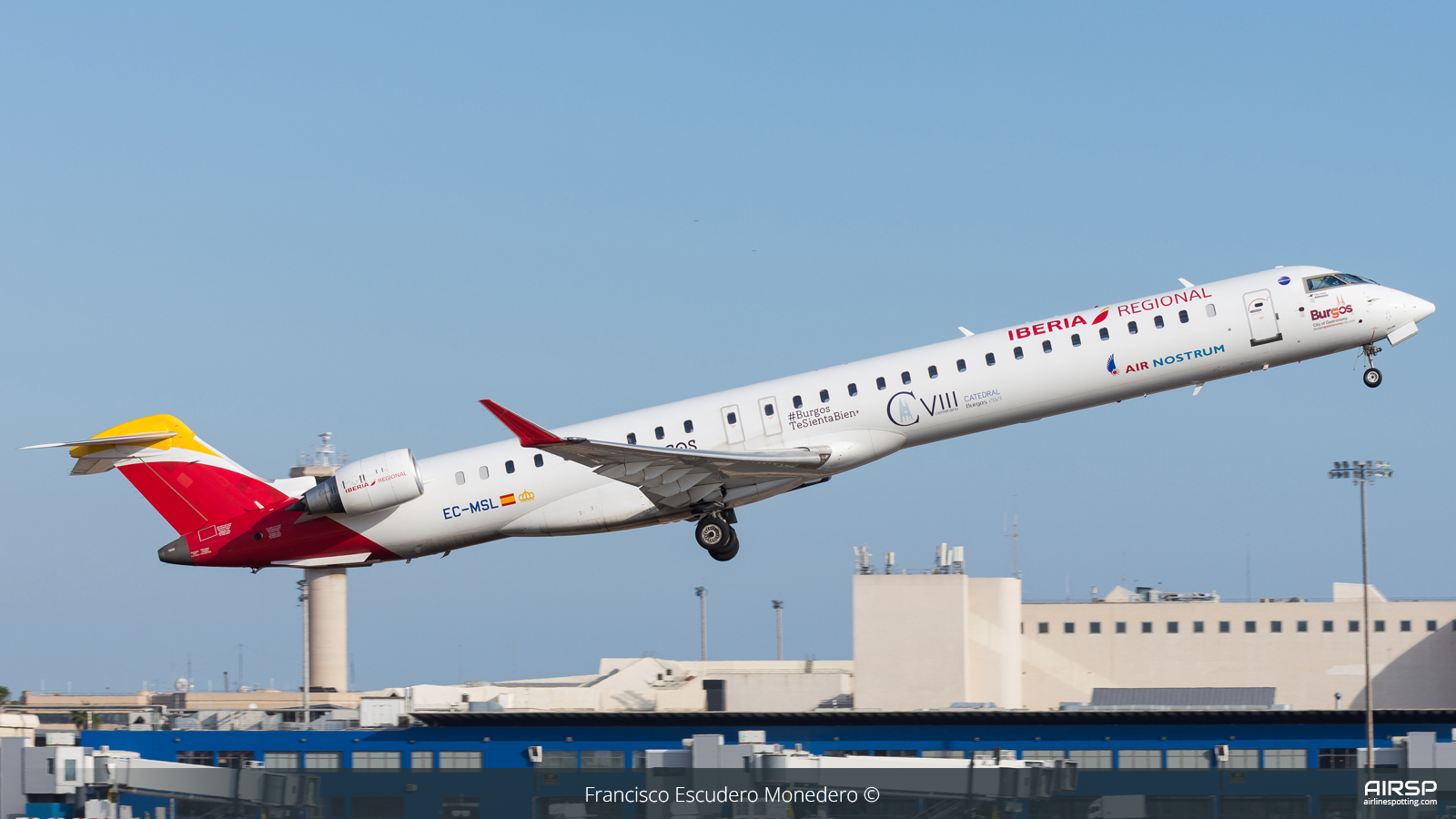 Air Nostrum Iberia Regional  Mitsubishi CRJ-1000  EC-MSL