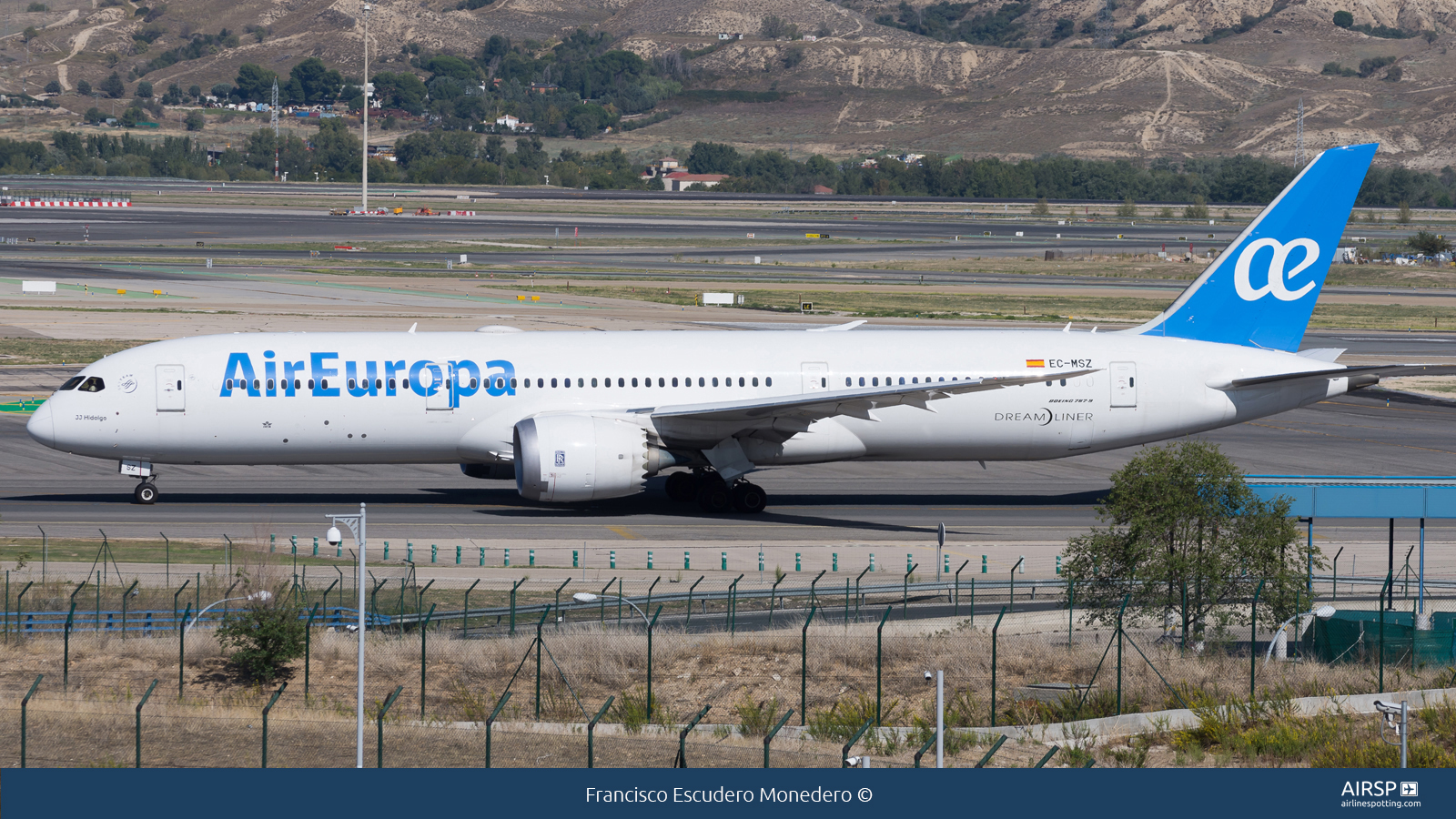 Air Europa  Boeing 787-9  EC-MSZ