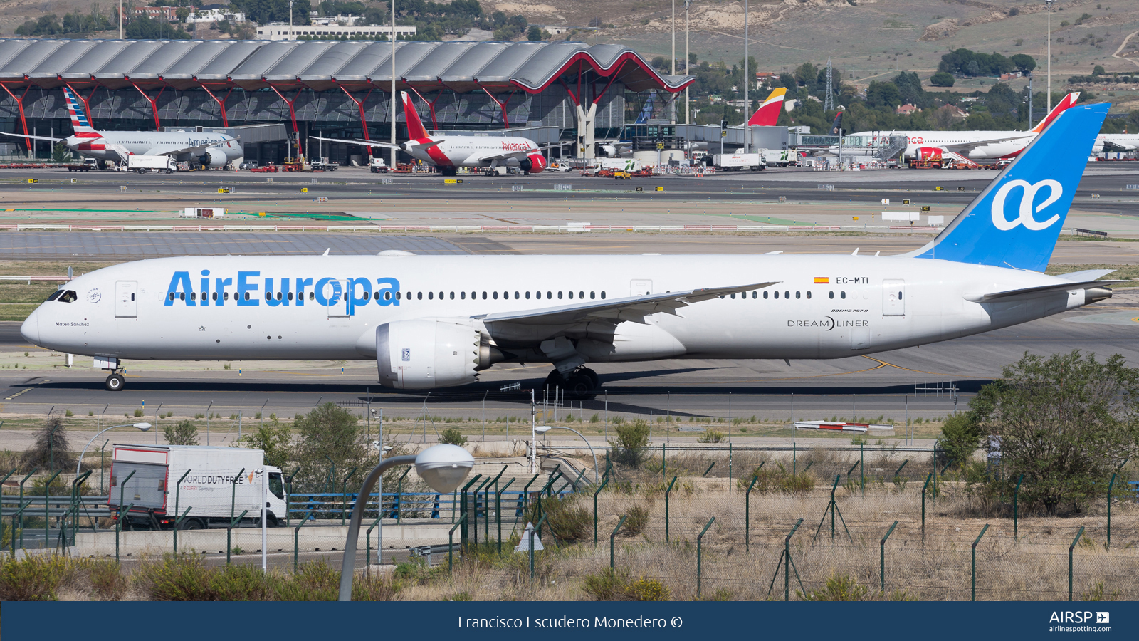 Air Europa  Boeing 787-9  EC-MTI