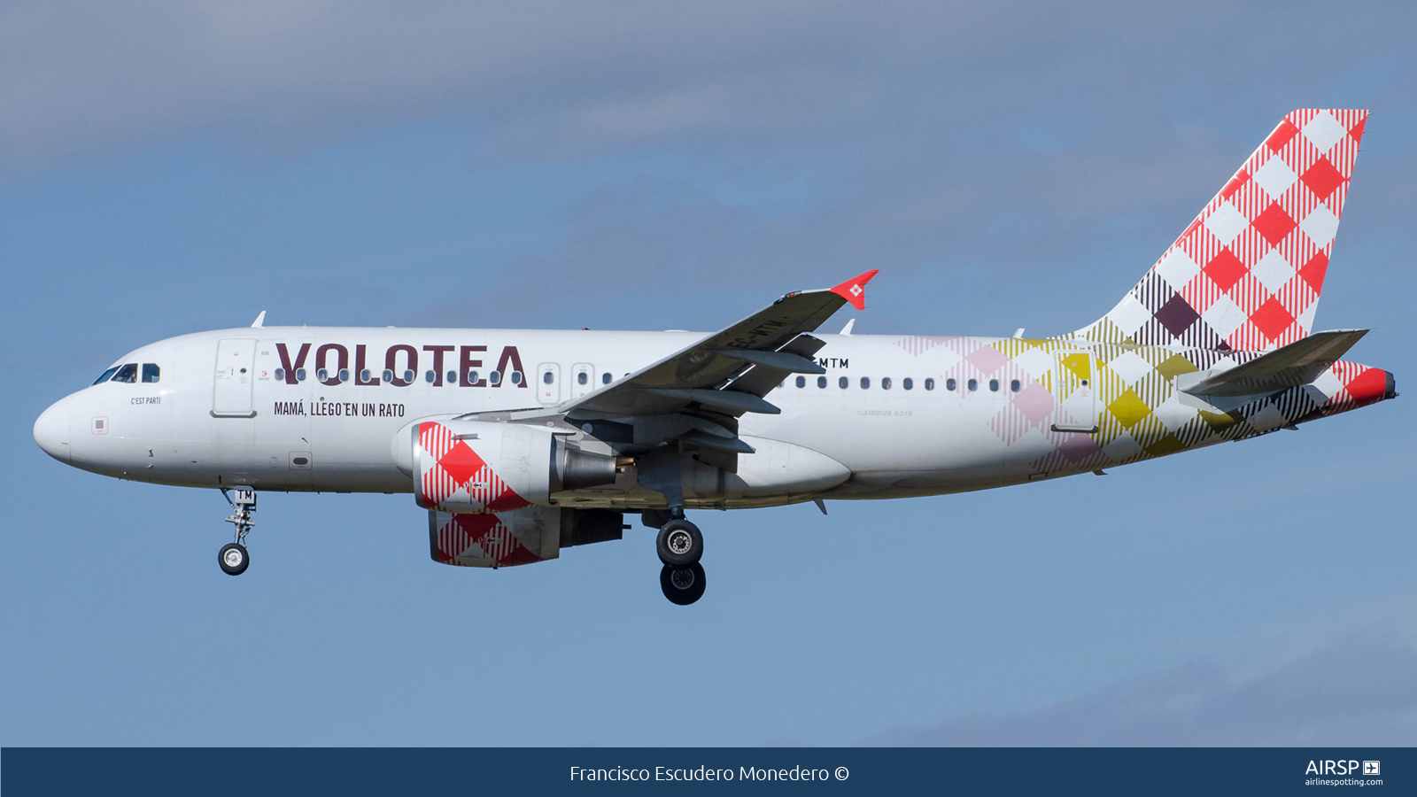 Volotea  Airbus A319  EC-MTM