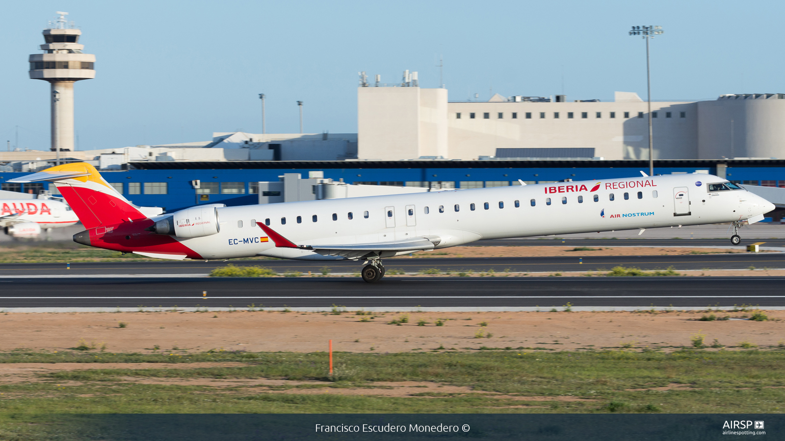 Air Nostrum Iberia Regional  Mitsubishi CRJ-1000  EC-MVC