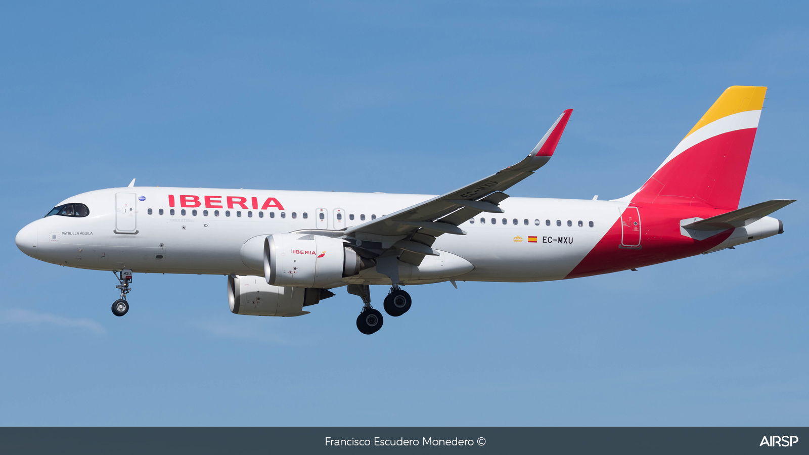 Iberia  Airbus A320neo  EC-MXU