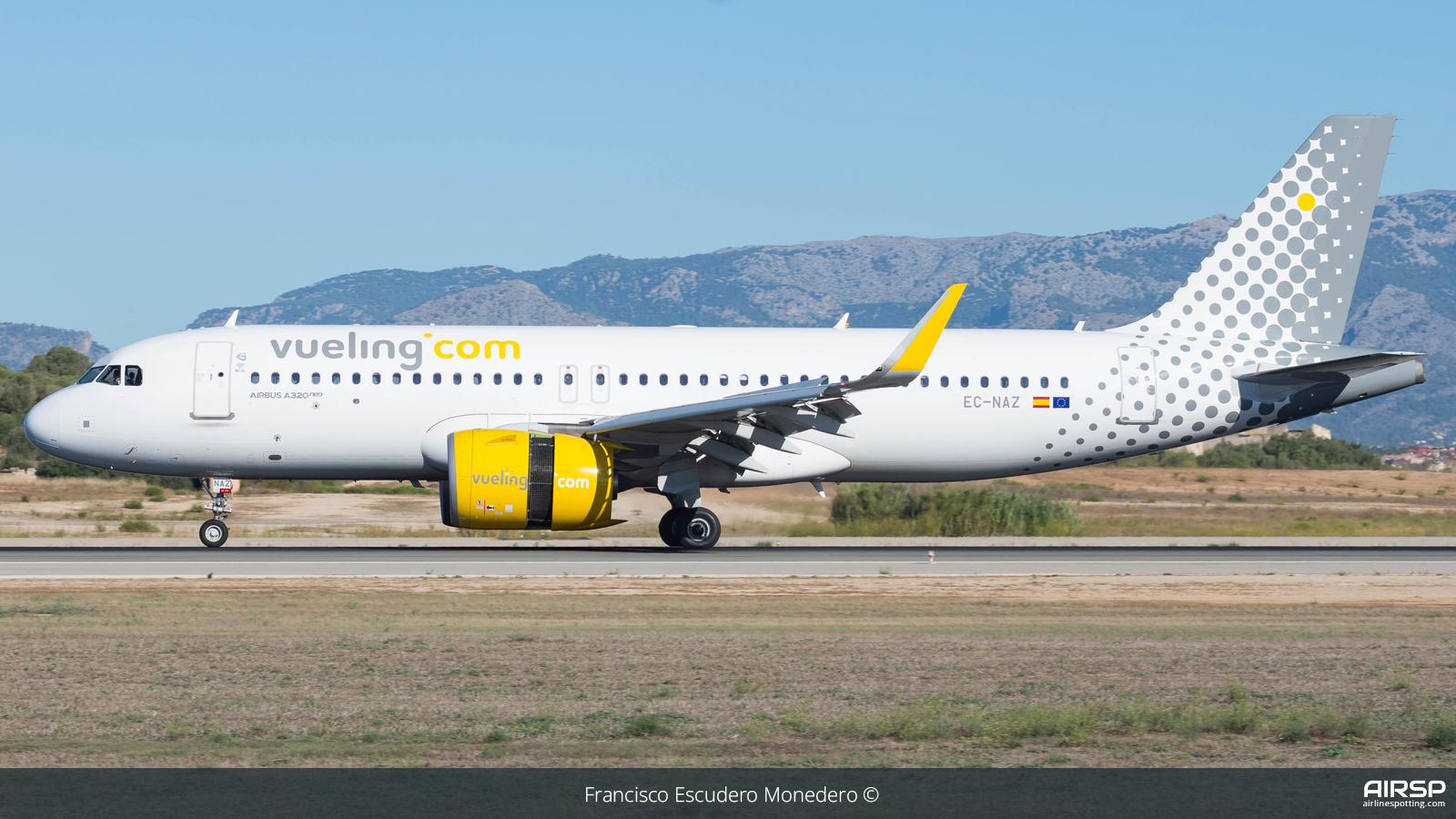 Vueling  Airbus A320neo  EC-NAZ