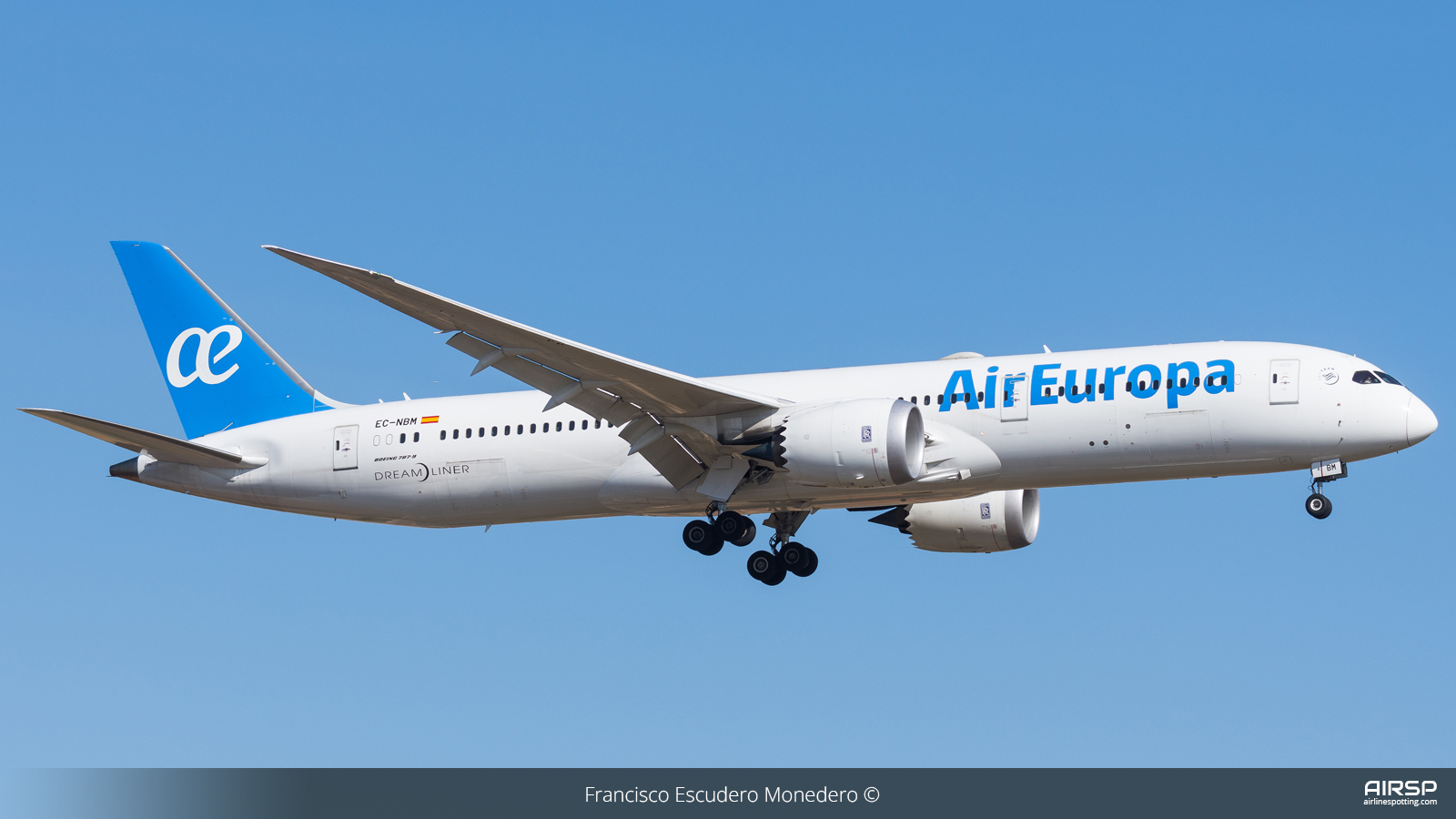 Air Europa  Boeing 787-9  EC-NBM