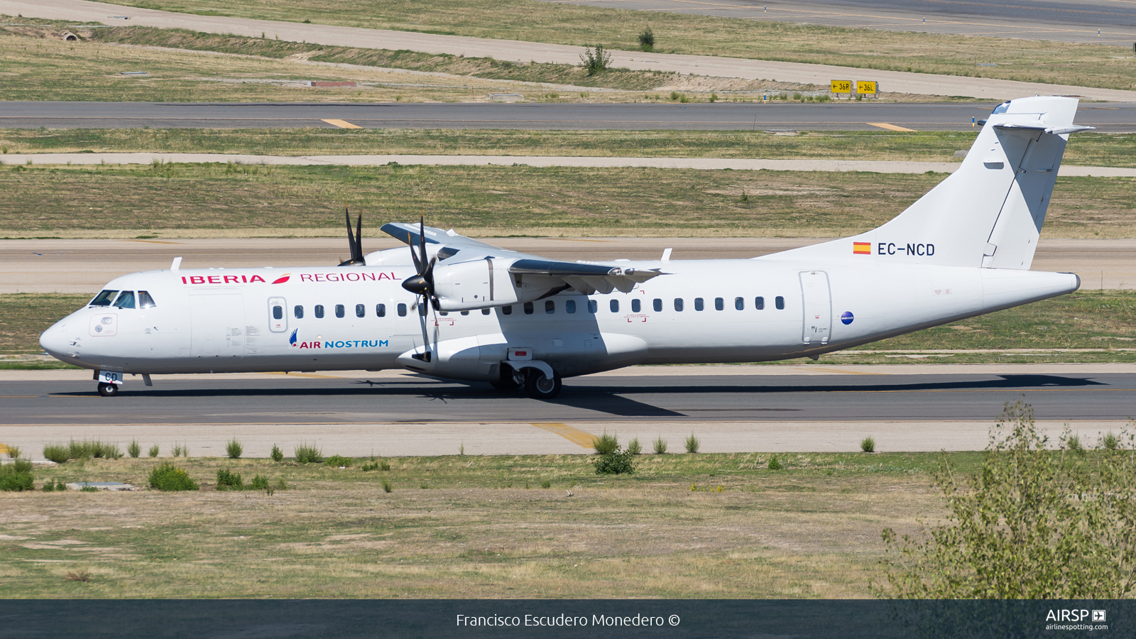 Air Nostrum Iberia Regional  ATR-72  EC-NCD