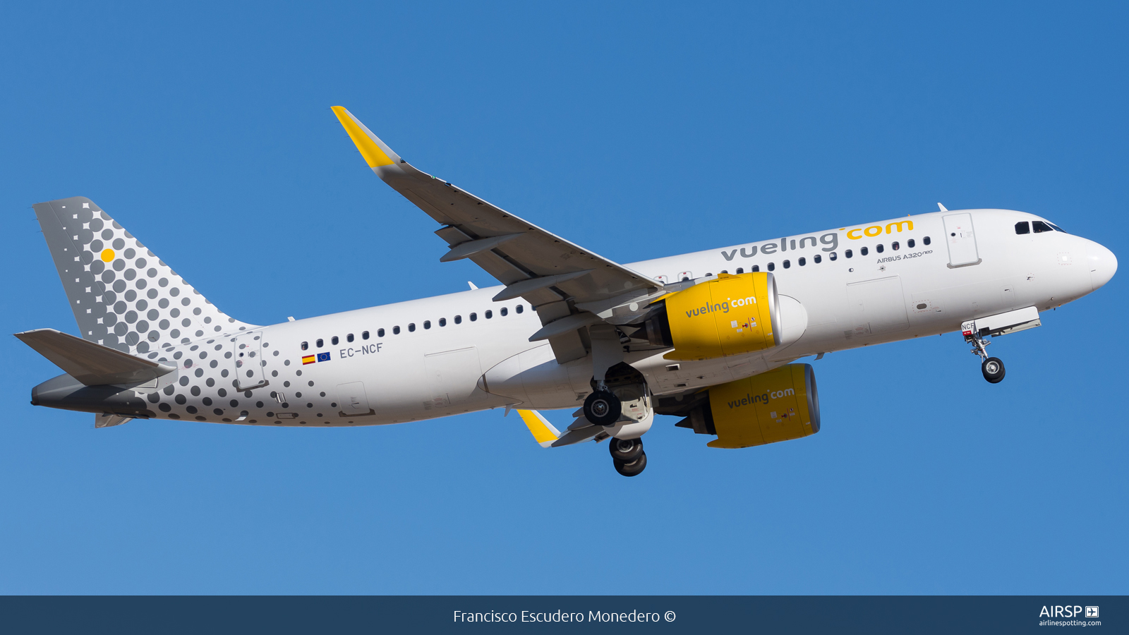 Vueling  Airbus A320neo  EC-NCF