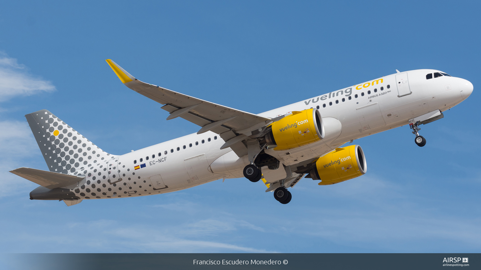 Vueling  Airbus A320neo  EC-NCF