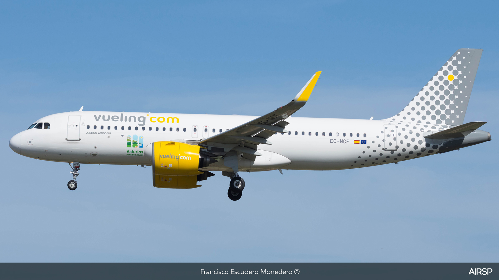 Vueling  Airbus A320neo  EC-NCF