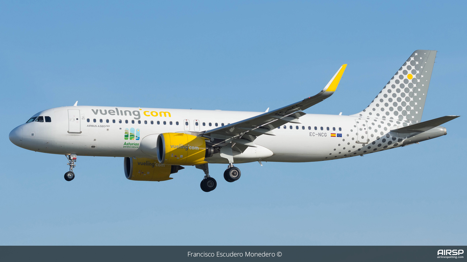 Vueling  Airbus A320neo  EC-NCG