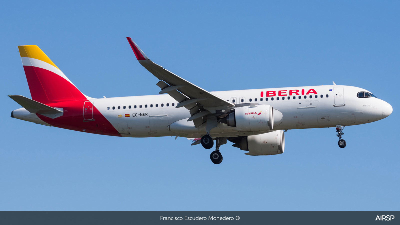 Iberia  Airbus A320neo  EC-NER