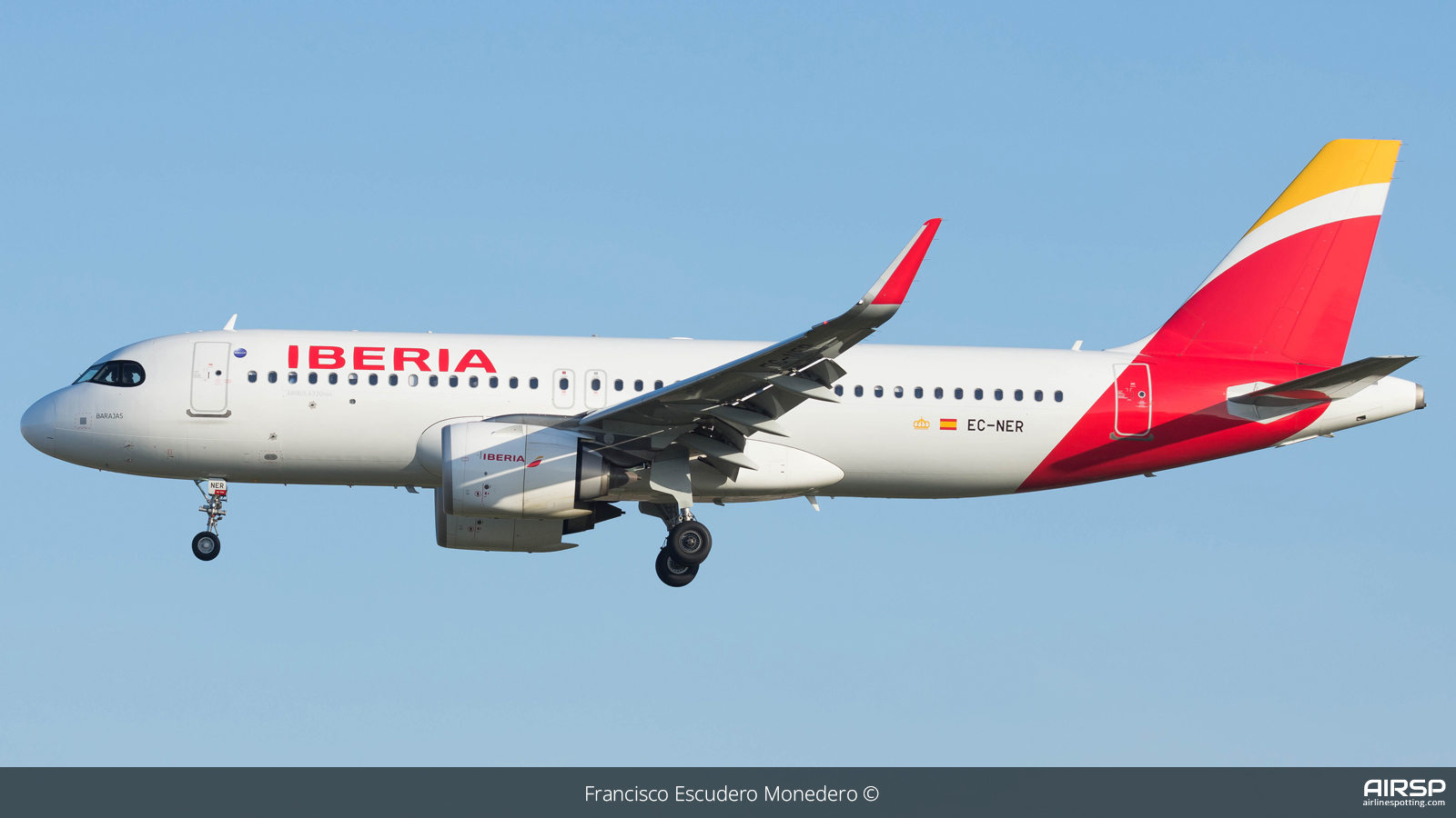 Iberia  Airbus A320neo  EC-NER