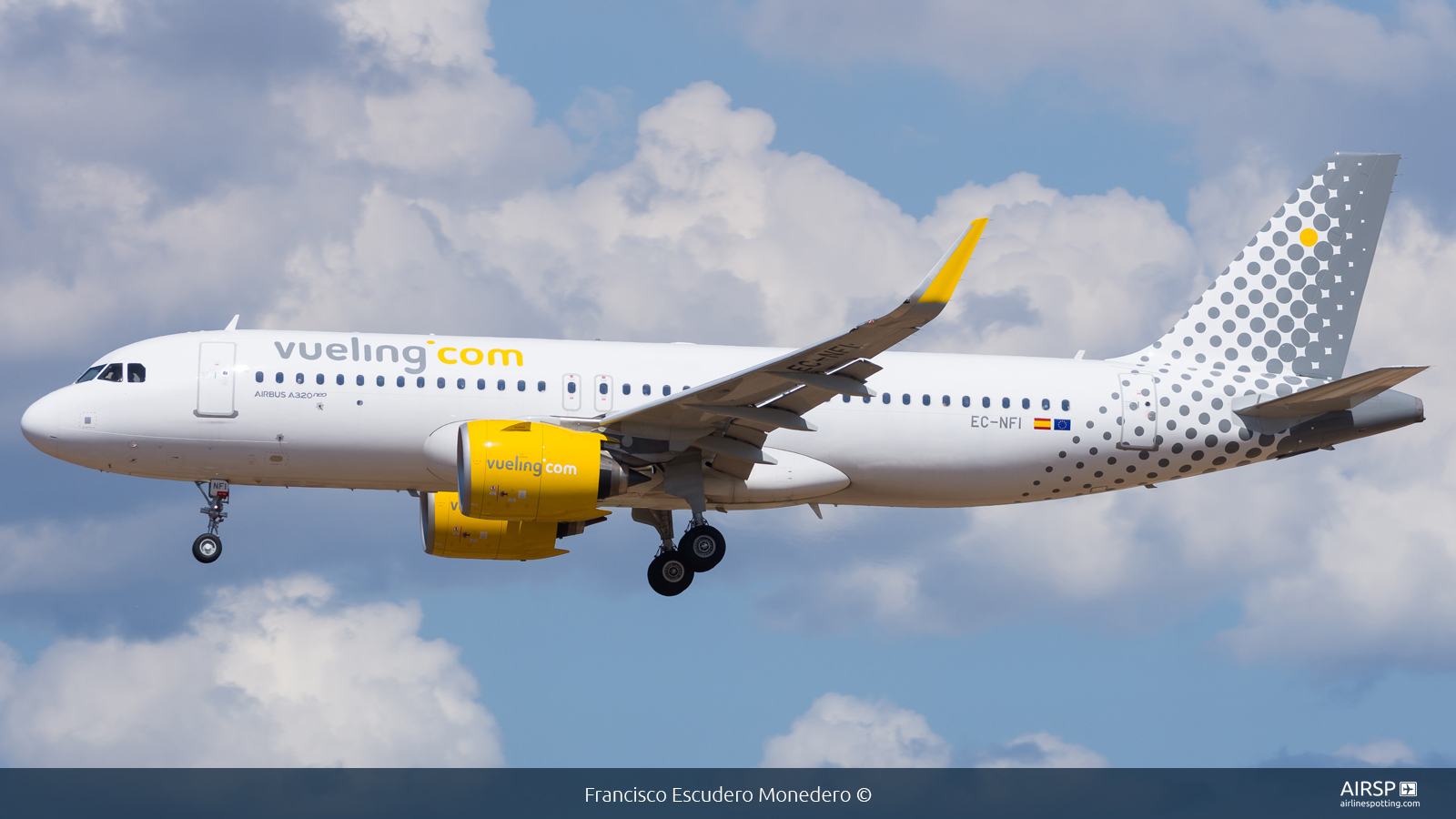 Vueling  Airbus A320neo  EC-NFI