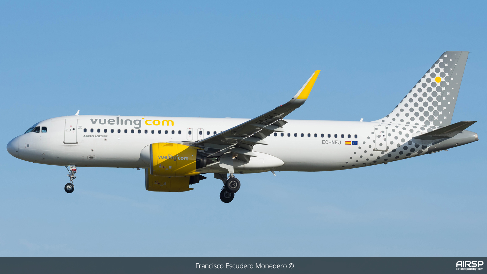 Vueling  Airbus A320neo  EC-NFJ