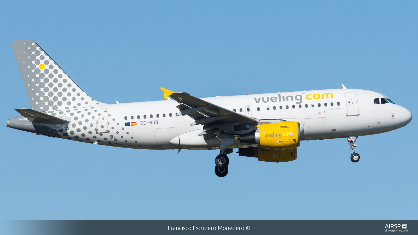 Vueling  Airbus A319  EC-NGB
