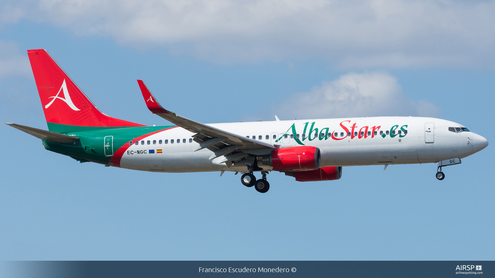 Alba Star  Boeing 737-800  EC-NGC