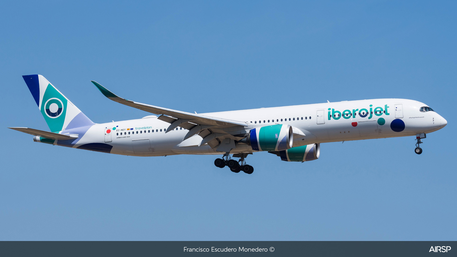 Iberojet  Airbus A350-900  EC-NGY