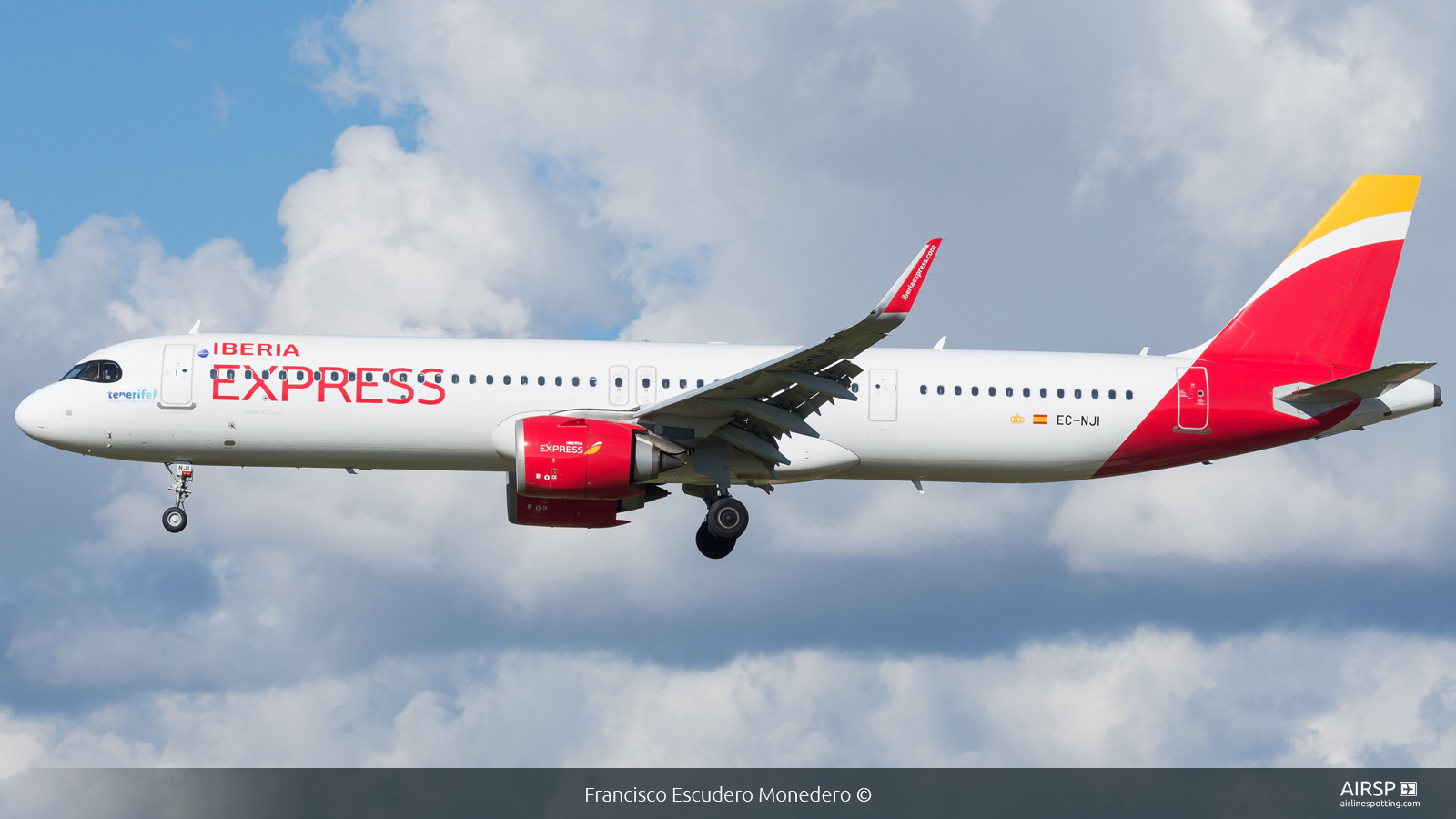 Iberia Express  Airbus A321neo  EC-NJI