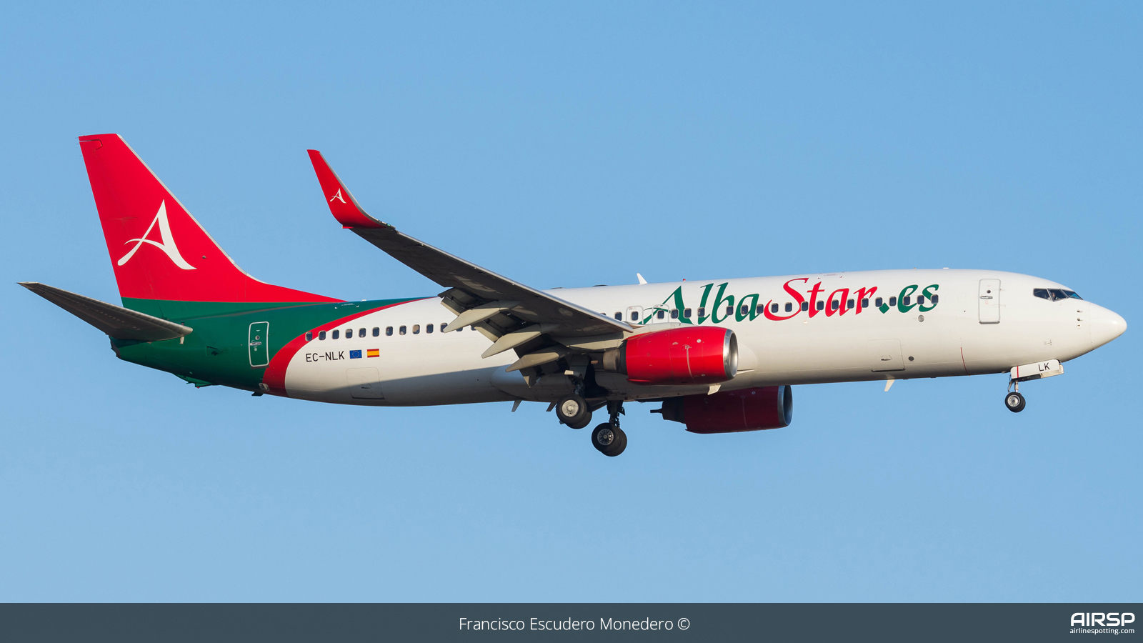 Alba Star  Boeing 737-800  EC-NLK