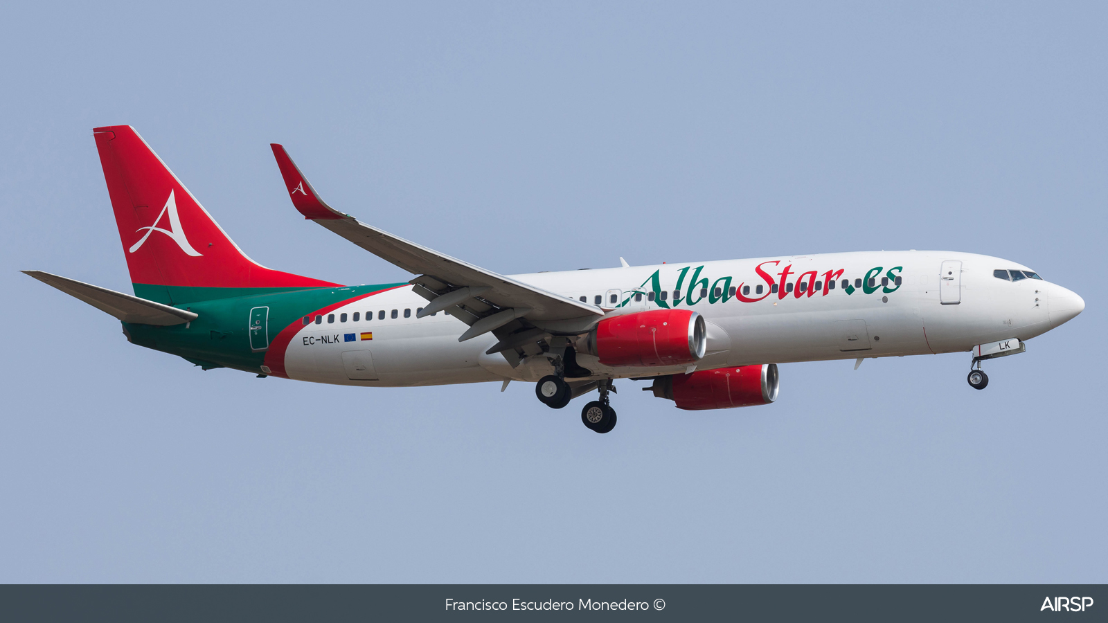 Alba Star  Boeing 737-800  EC-NLK