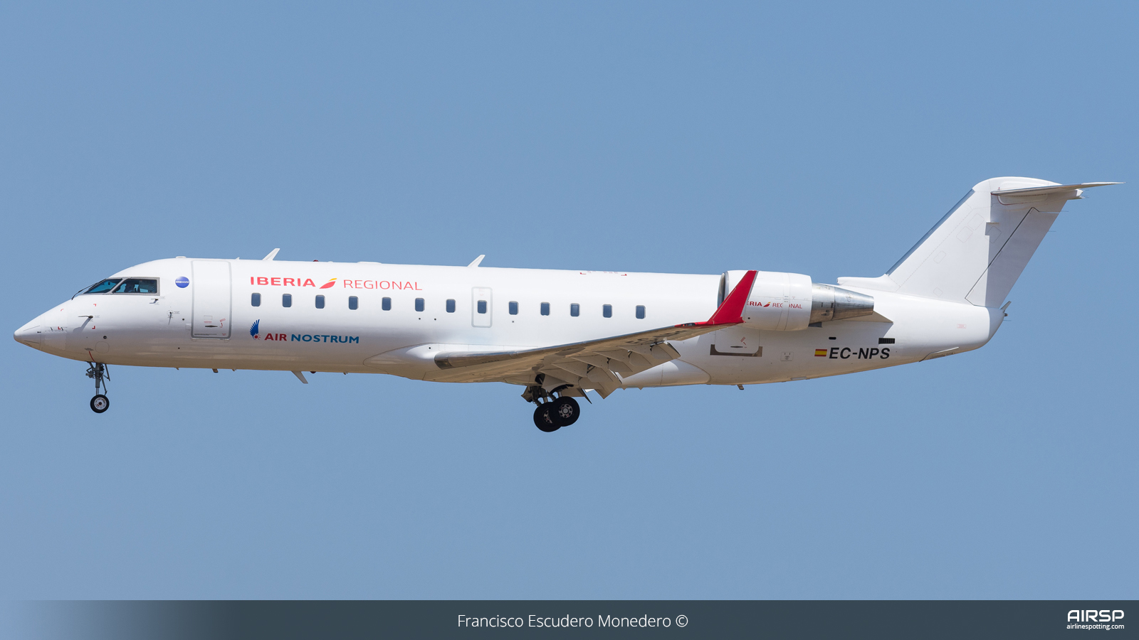 Air Nostrum Iberia Regional  Mitsubishi CRJ-200  EC-NPS