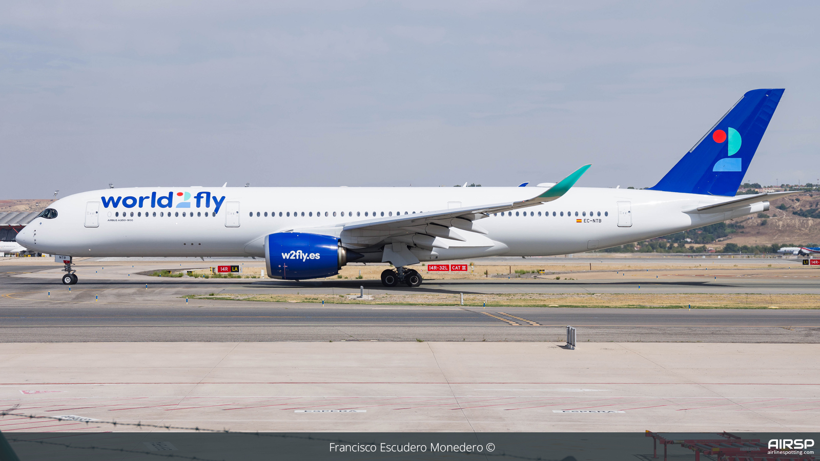 World2fly  Airbus A350-900  EC-NTB
