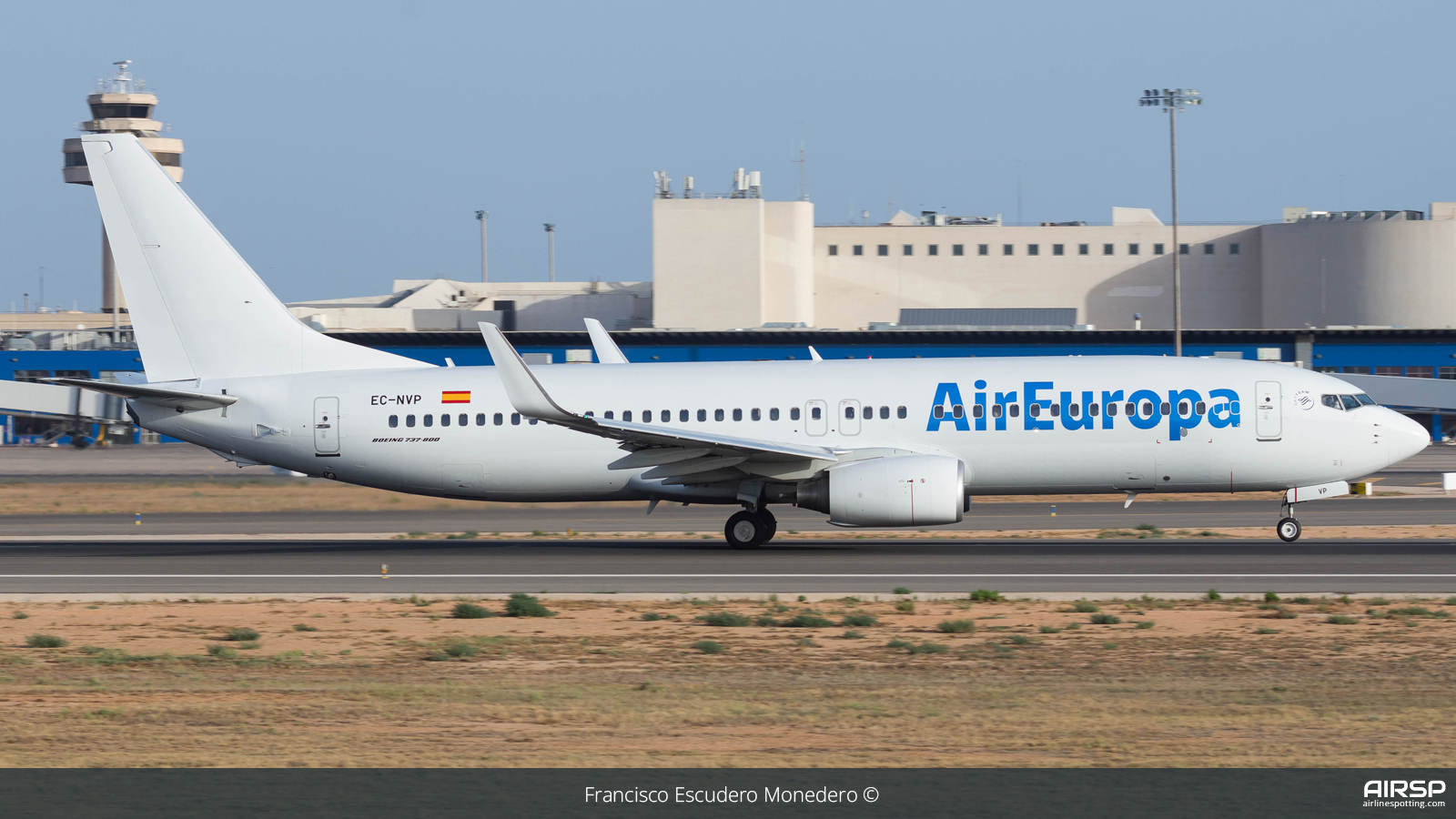 Air Europa  Boeing 737-800  EC-NVP