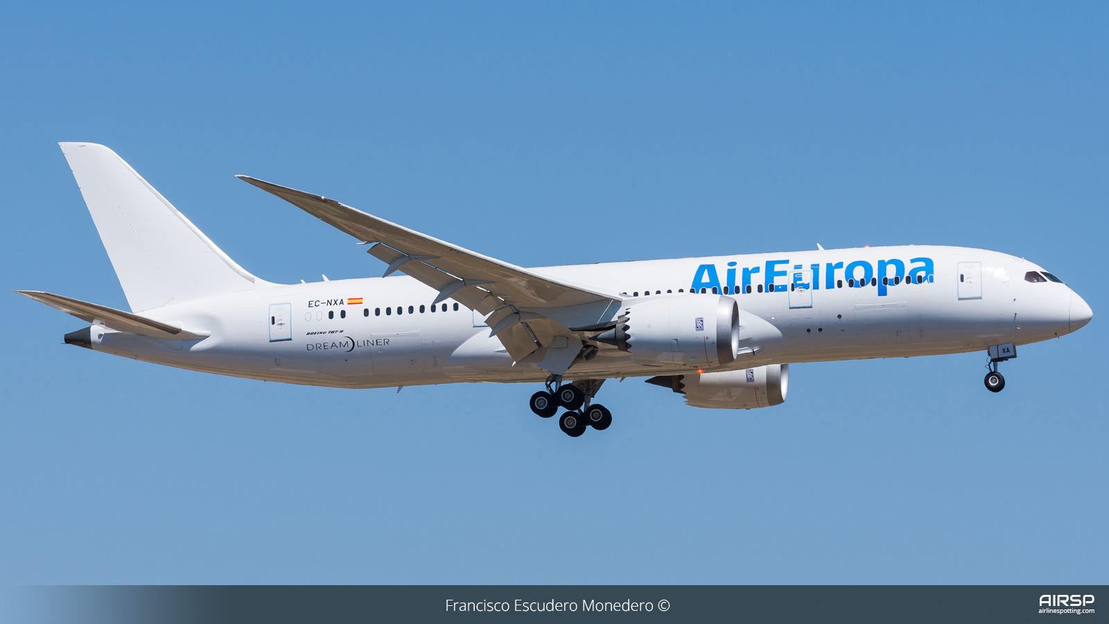 Air Europa  Boeing 787-8  EC-NXA