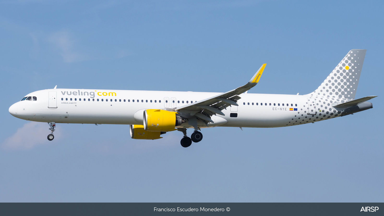 Vueling  Airbus A321neo  EC-NYE