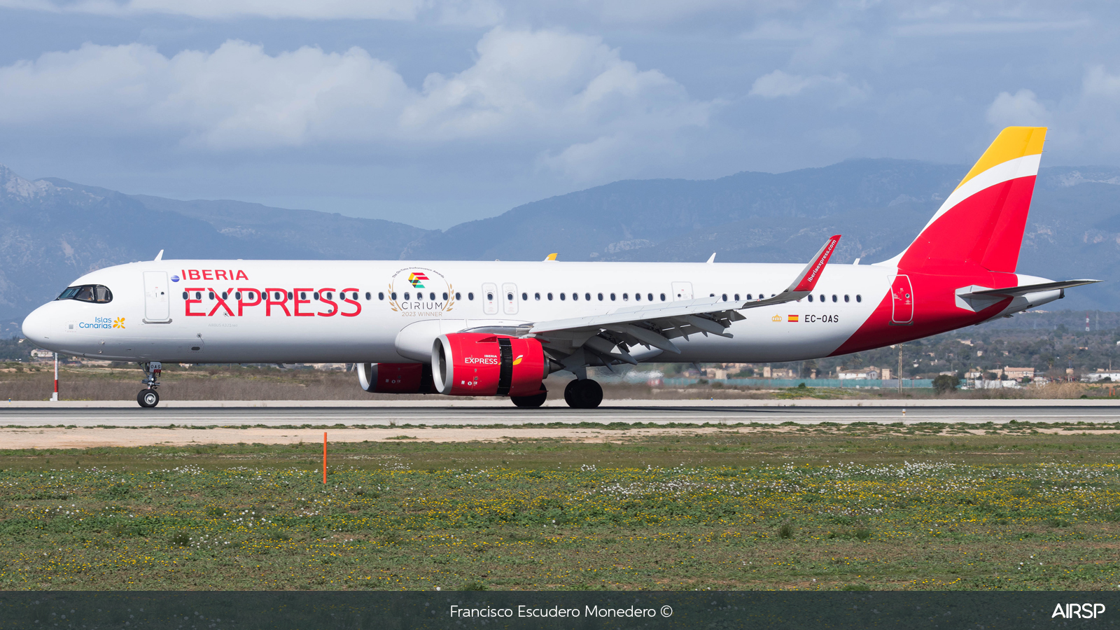Iberia Express  Airbus A321neo  EC-OAS