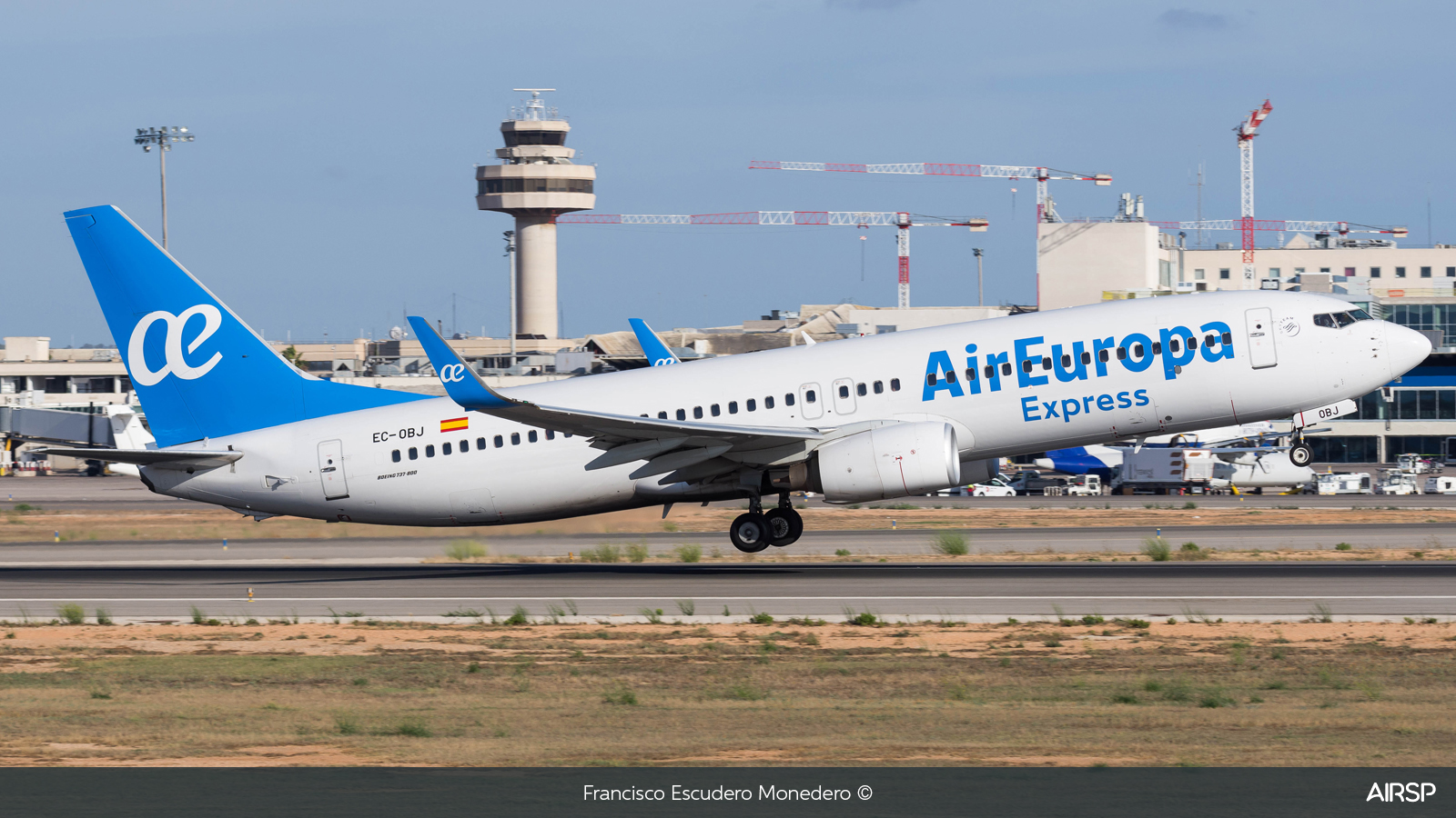 Air Europa Express  Boeing 737-800  EC-OBJ