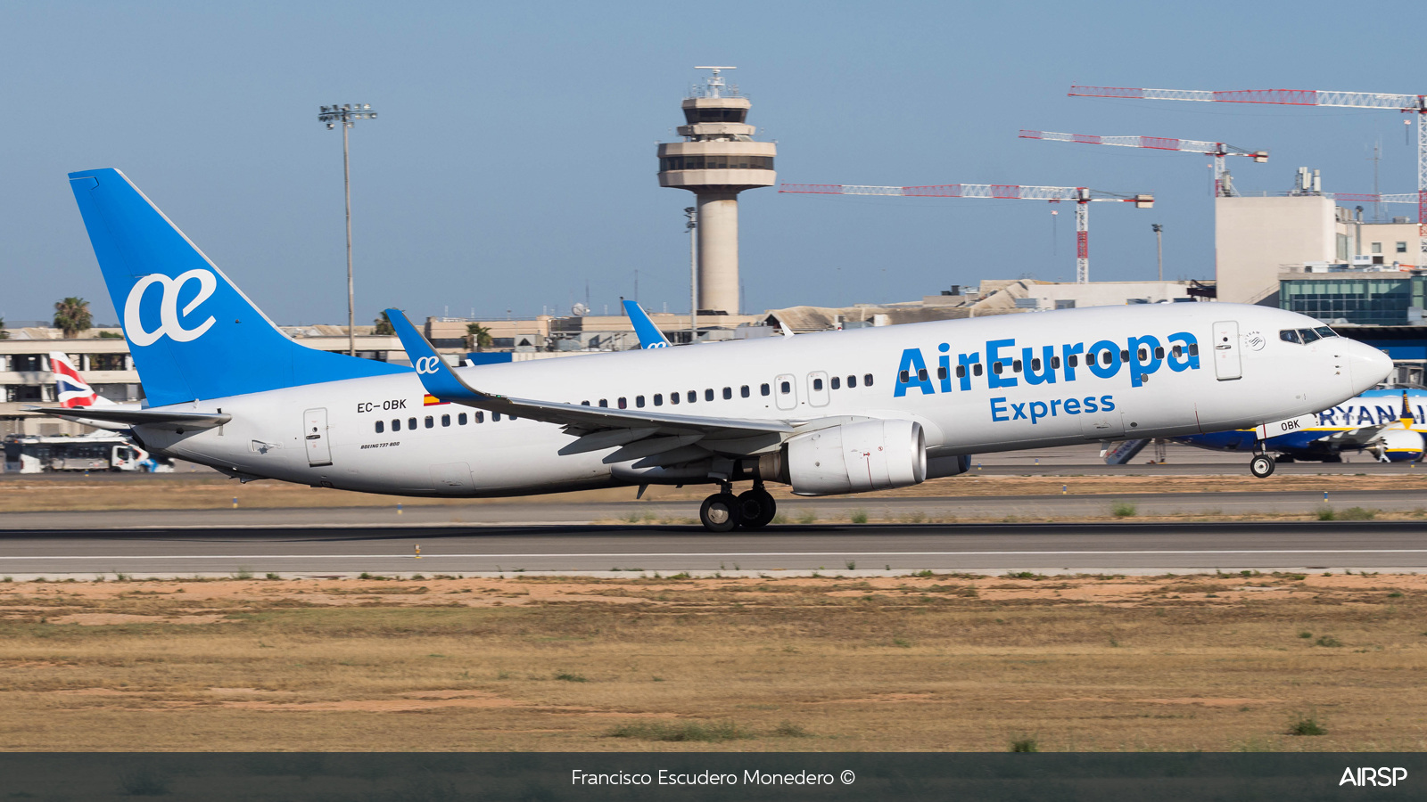 Air Europa Express  Boeing 737-800  EC-OBK