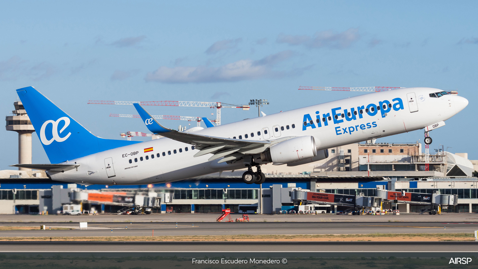 Air Europa Express  Boeing 737-800  EC-OBP