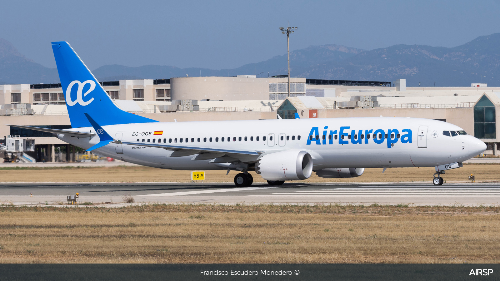 Air Europa  Boeing 737 Max 8  EC-OGS