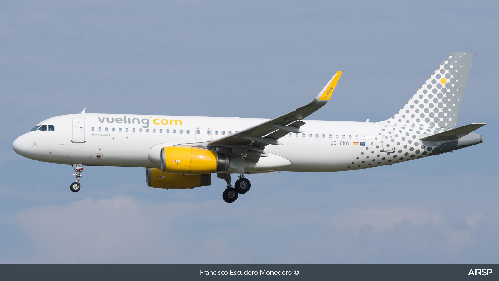 Vueling  Airbus A320  EC-OKG