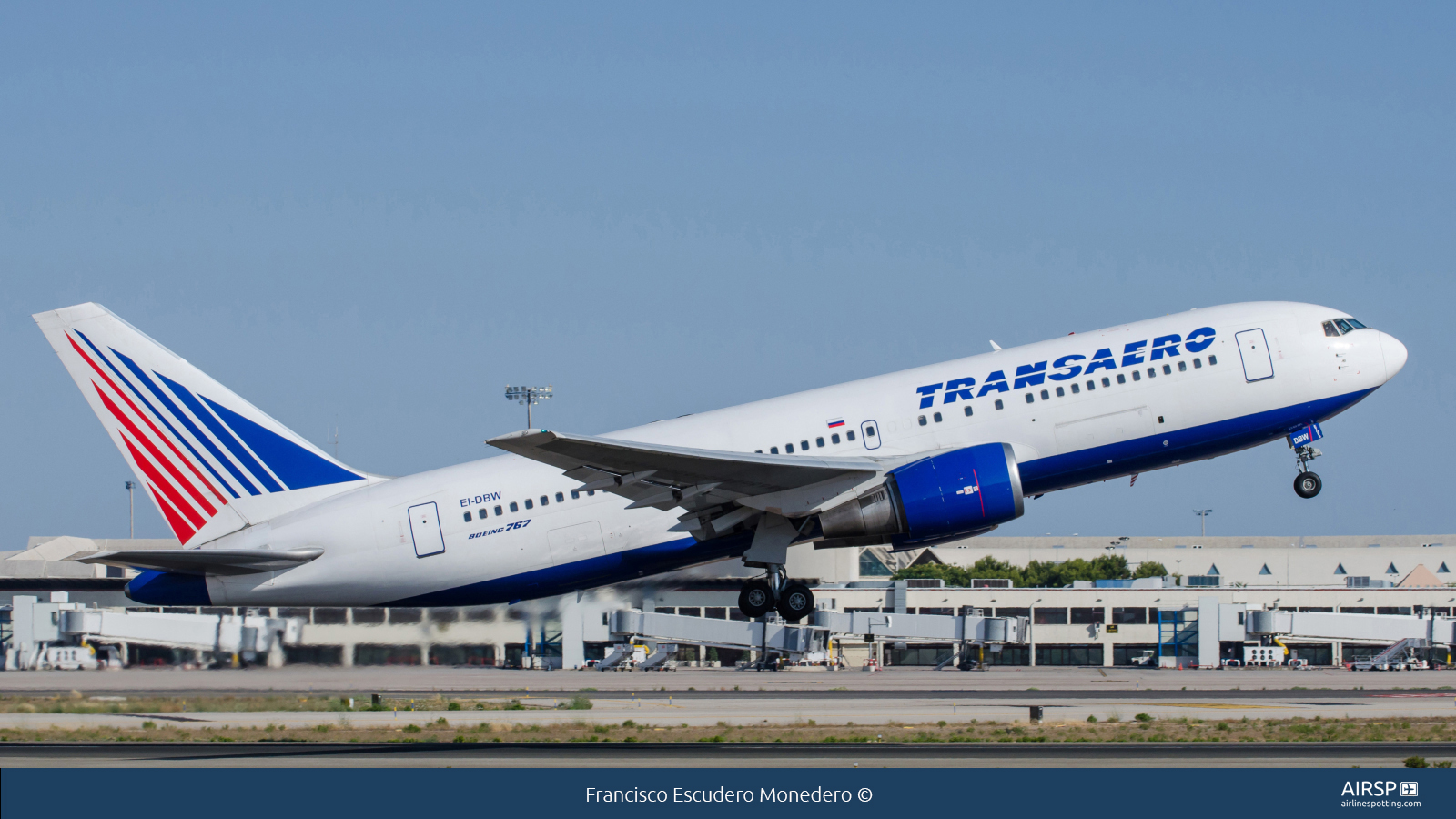 Transaero Airlines  Boeing 767-200  EI-DBW