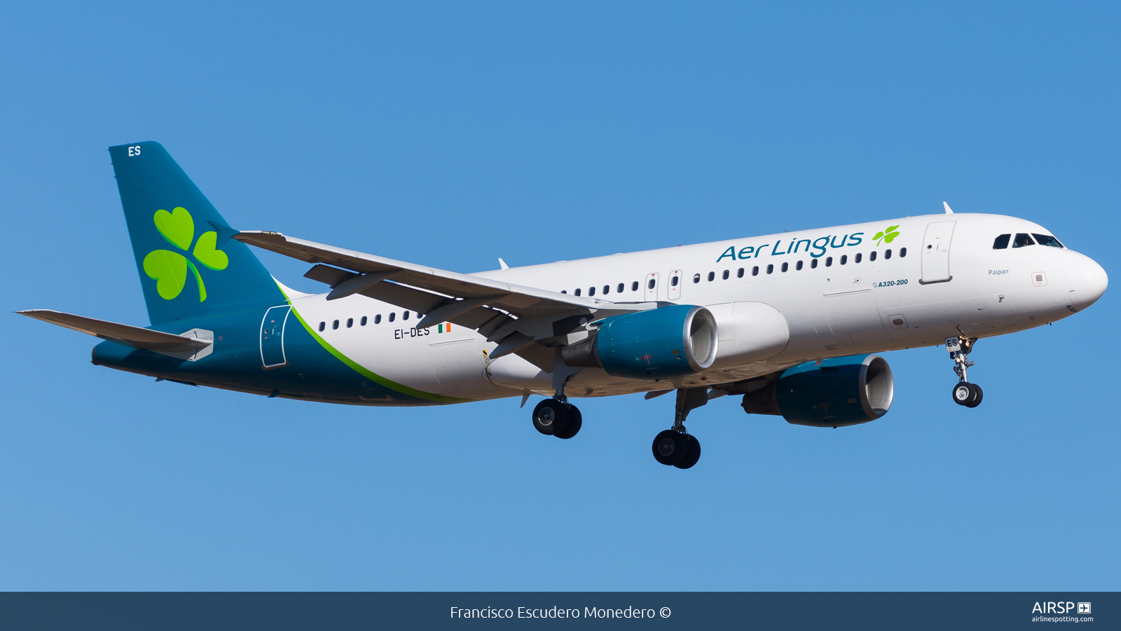 Aer Lingus  Airbus A320  EI-DES