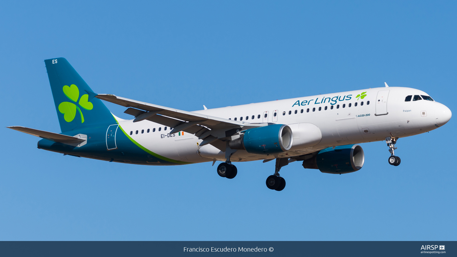 Aer Lingus  Airbus A320  EI-DES