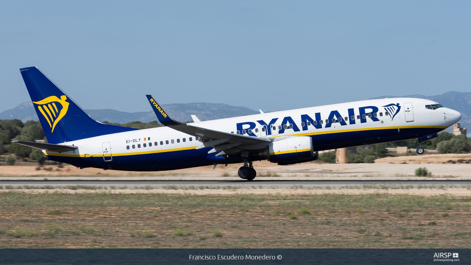 Ryanair  Boeing 737-800  EI-DLY