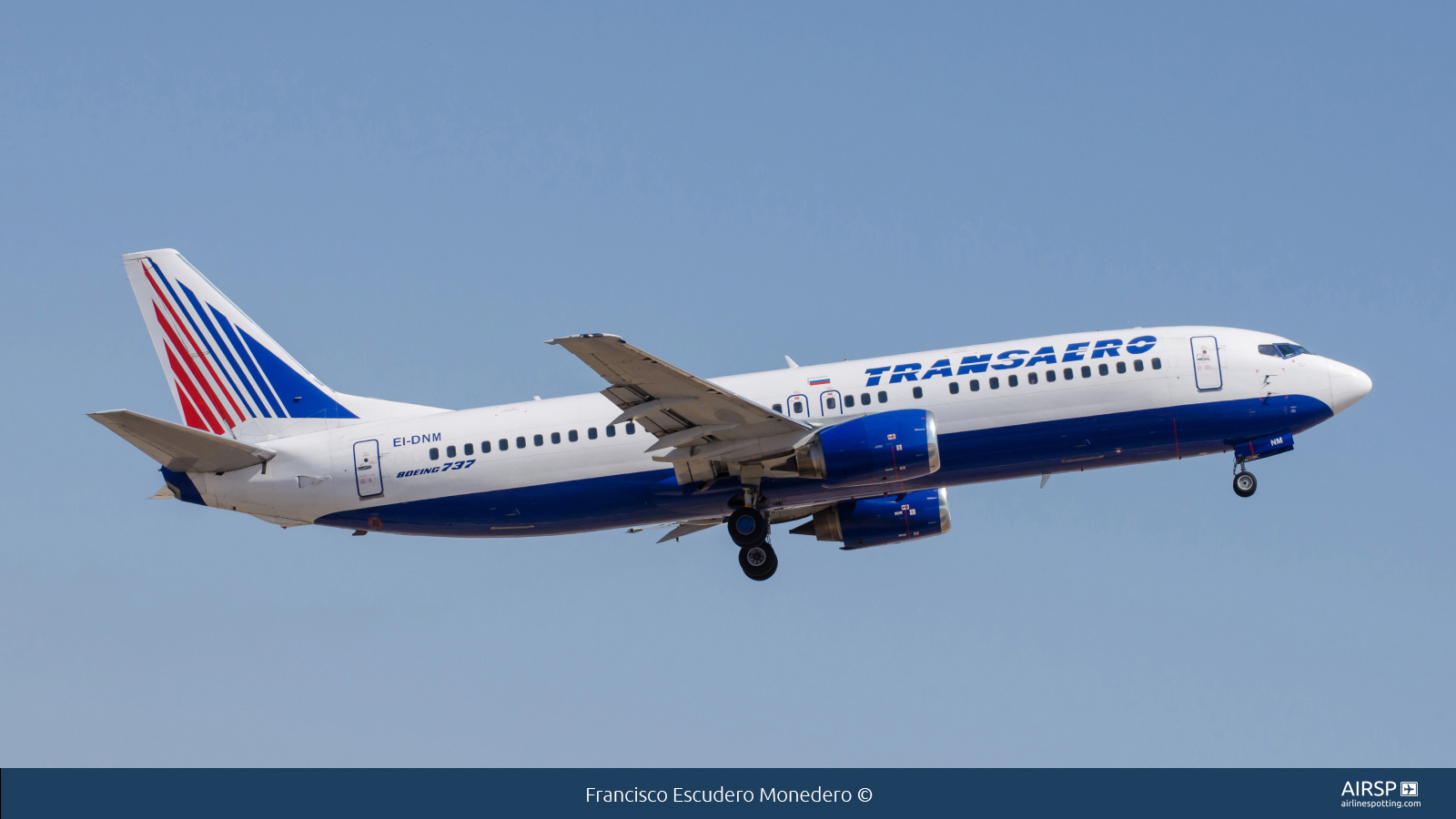 Transaero Airlines  Boeing 737-400  EI-DNM
