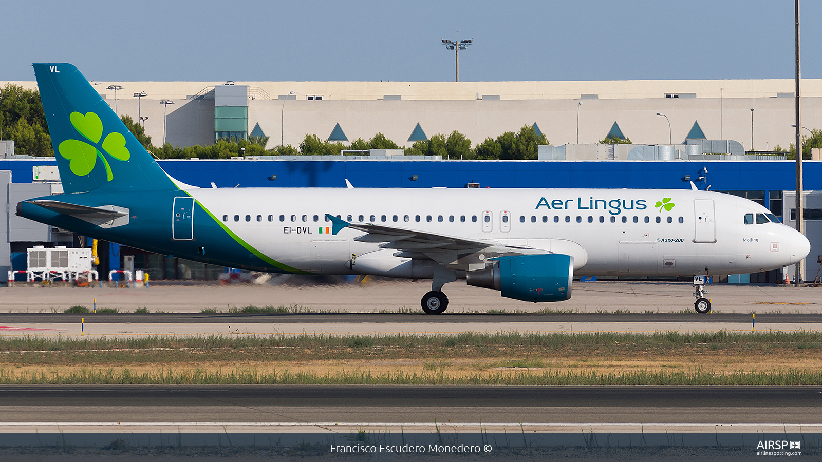 Aer Lingus  Airbus A320  EI-DVL