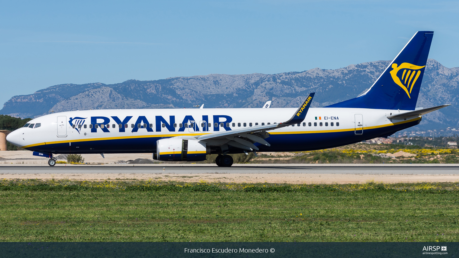 Ryanair  Boeing 737-800  EI-ENA