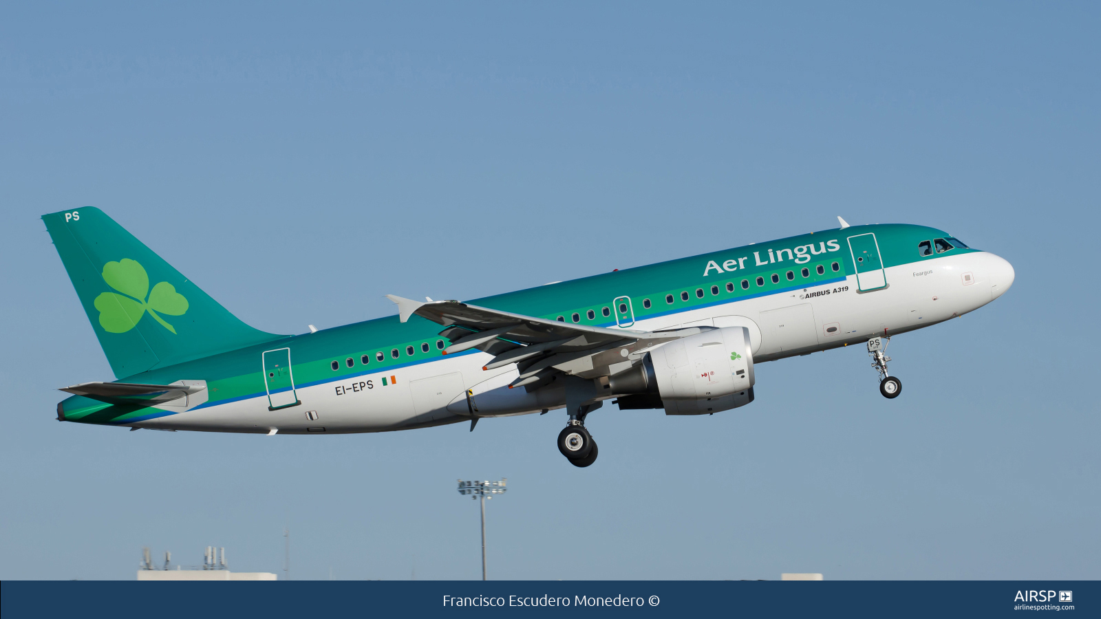 Aer Lingus  Airbus A319  EI-EPS