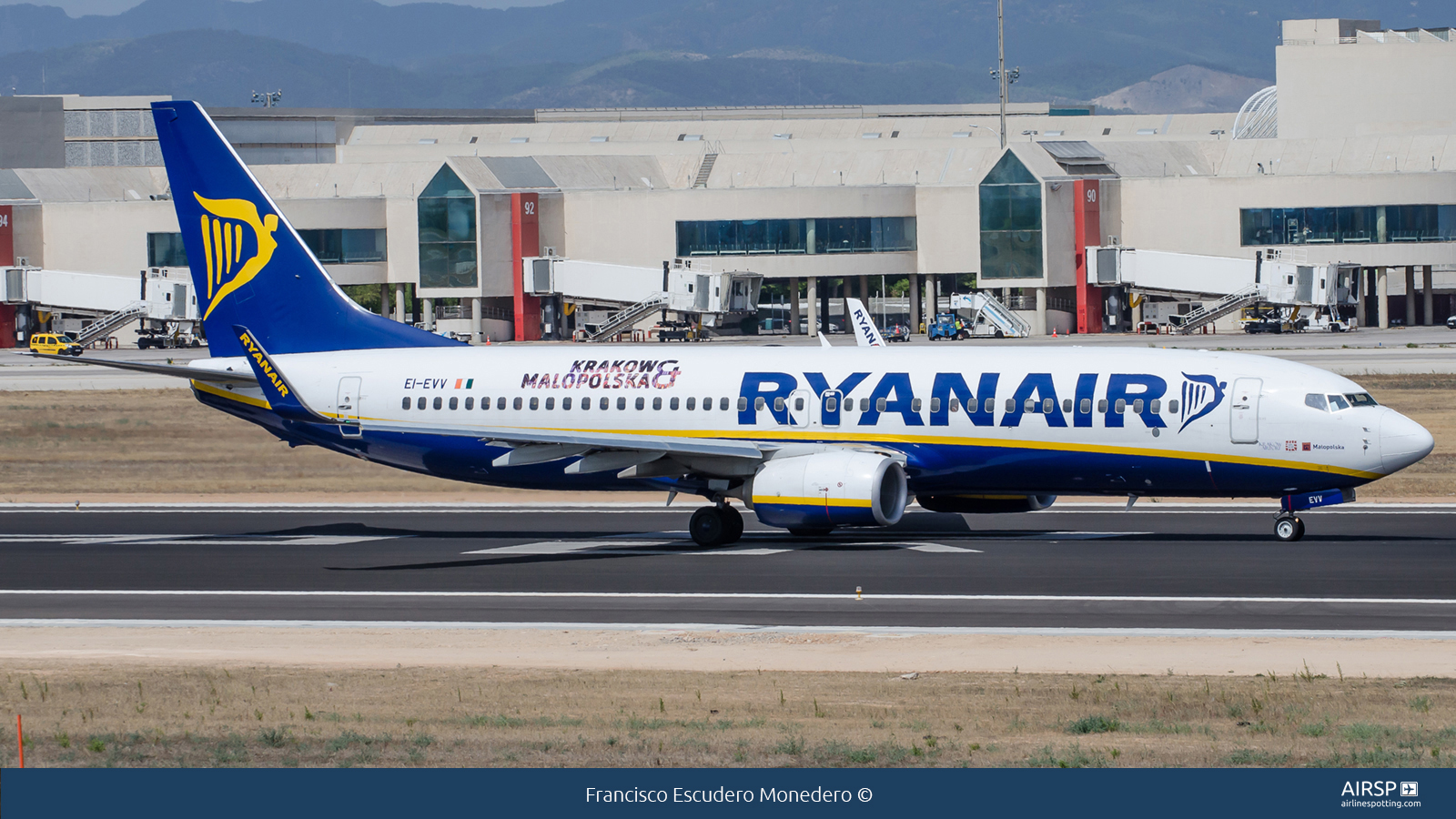 Ryanair  Boeing 737-800  EI-EVV
