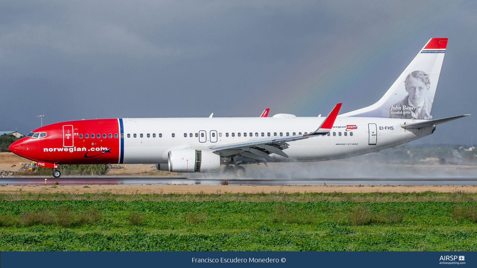 Norwegian  Boeing 737-800  EI-FHS